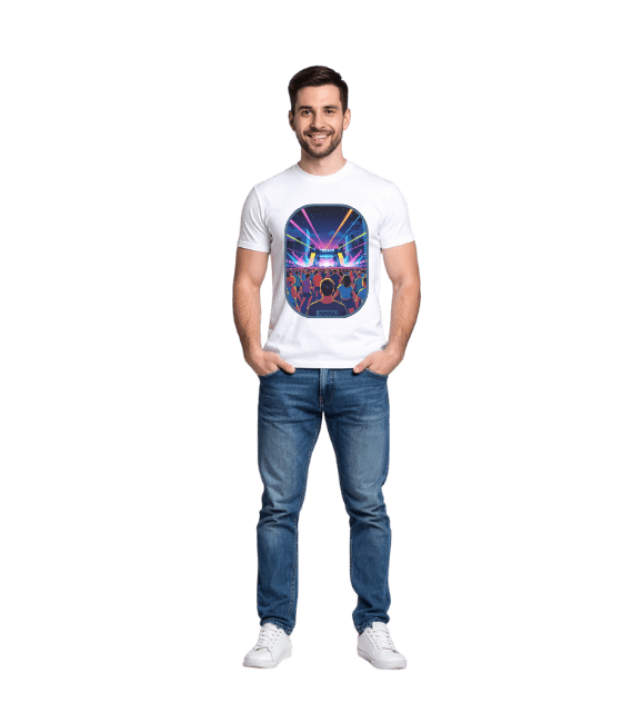 Мужская футболка с принтом спереди – 100% хлопок | DTF-печать | Купить с доставкой по Молдове — изображение 3