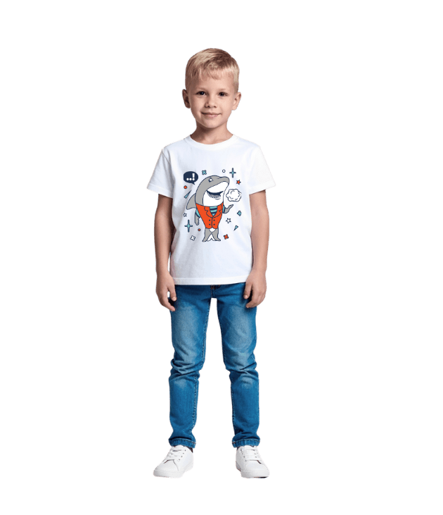 Футболка для мальчика с принтом спереди – 100% хлопок | DTF-печать | Купить с доставкой по Молдове — изображение 4